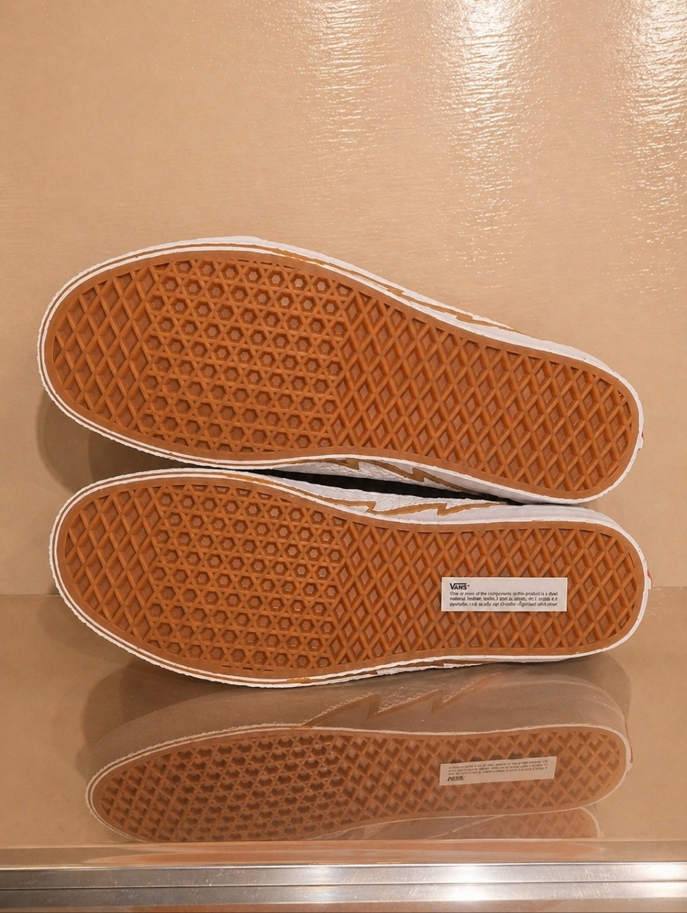Vans Old Skool Bolt Cathay Spice Brown White Men’s 12 Women’s 13.5 New - Picture 4 of 5